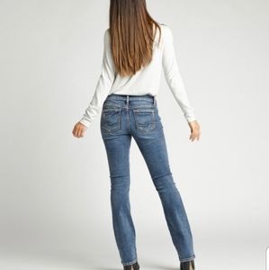 Silver Elyse Slim Boot Jeans 27